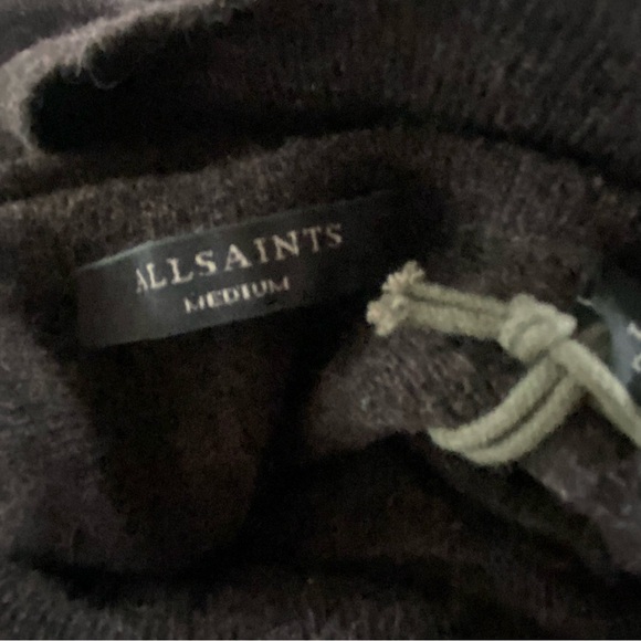 ALLSAINTS Brown Margot Dress Sweater ONLY Medium NWT $329 - Picture 7 of 8